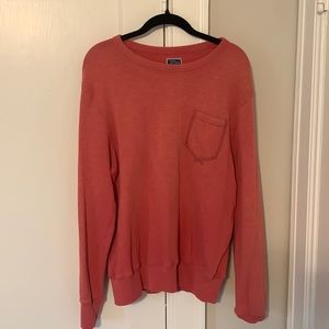 J. Crew Garment-Dyed French Terry Sweater